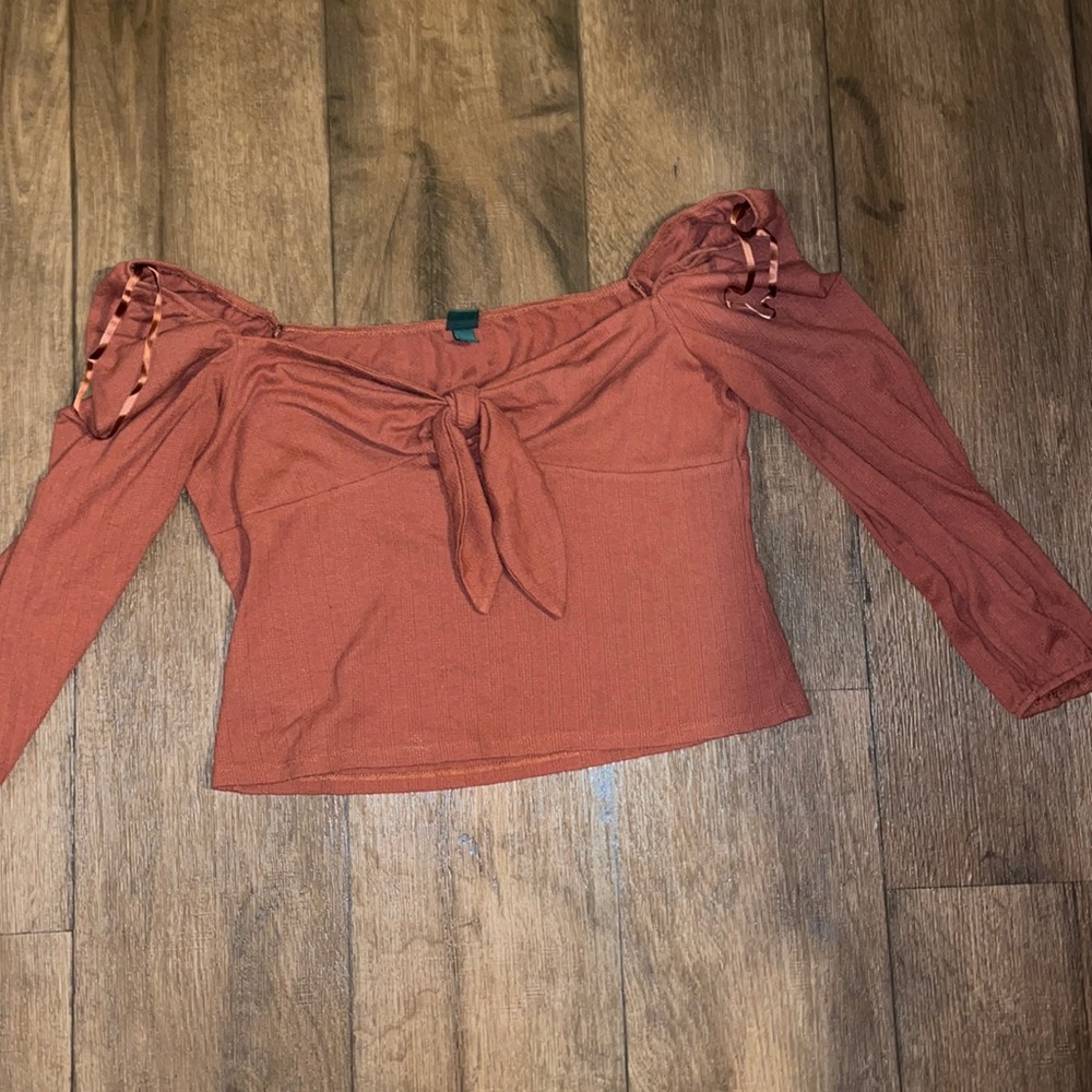 Burnt Orange Crop Top